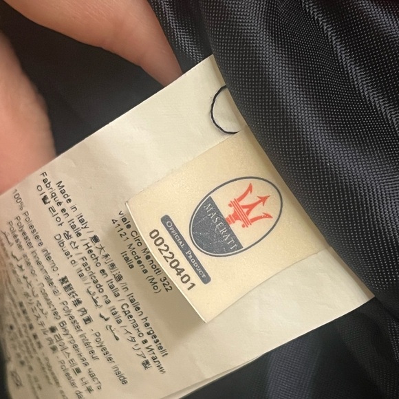 Women's Masersti Navy Puffer Jacket - Picture 5 of 5